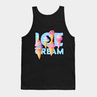 ice cream Tank Top